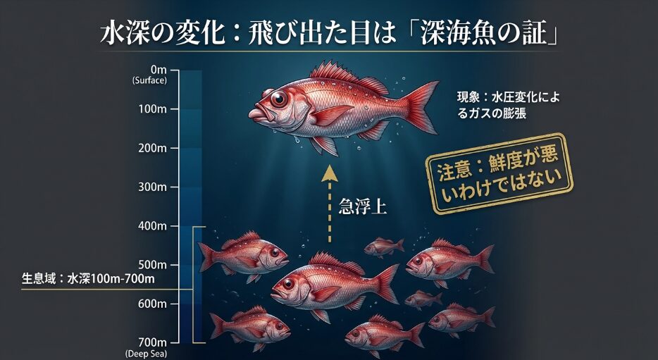 700mにも達する中深海の砂泥底