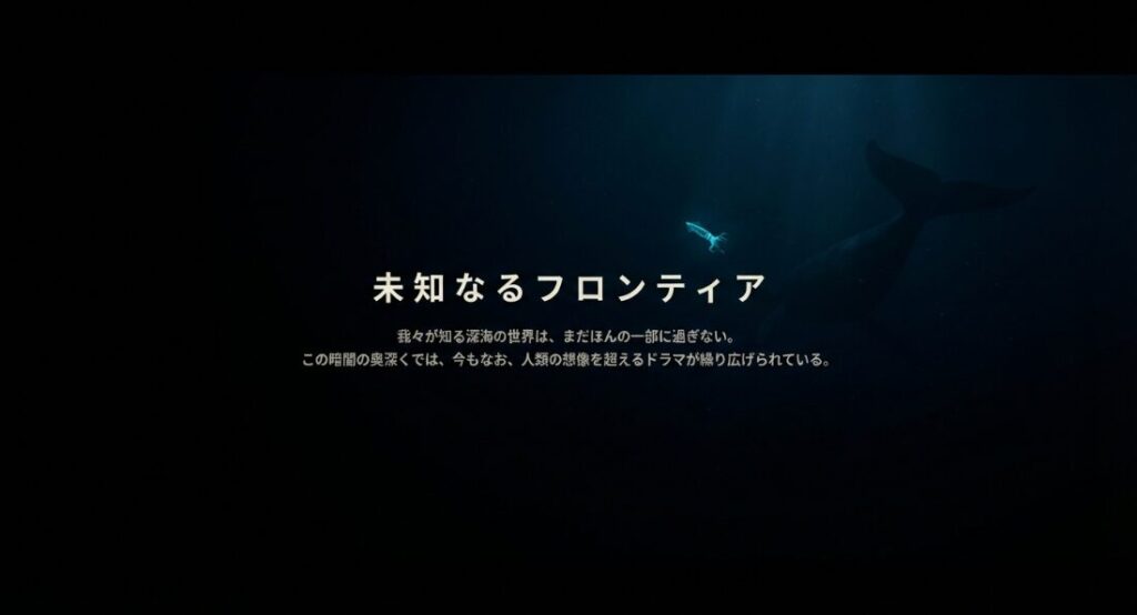いつもとは違ったミステリアスな景色