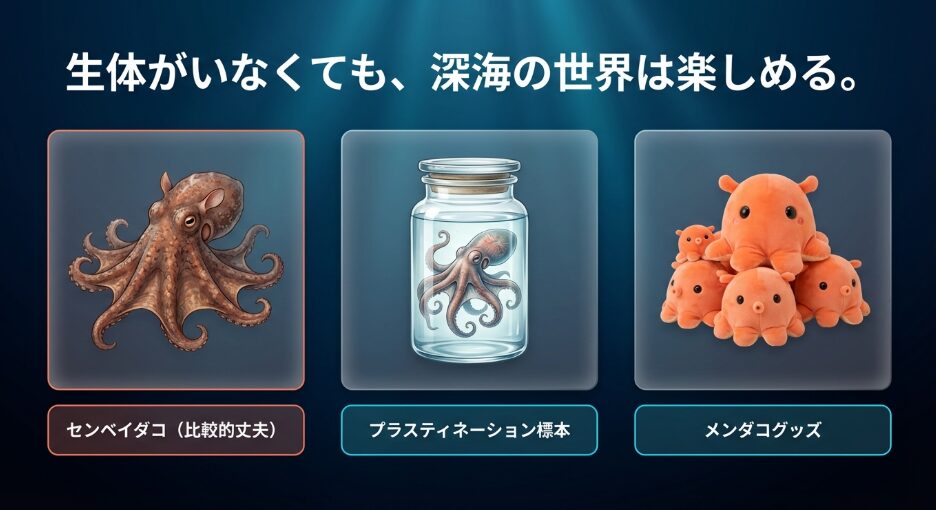 もし展示がなくても深海の世界を120%満喫する秘訣