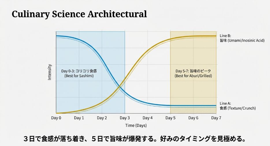 アカムツは何日寝かせる？