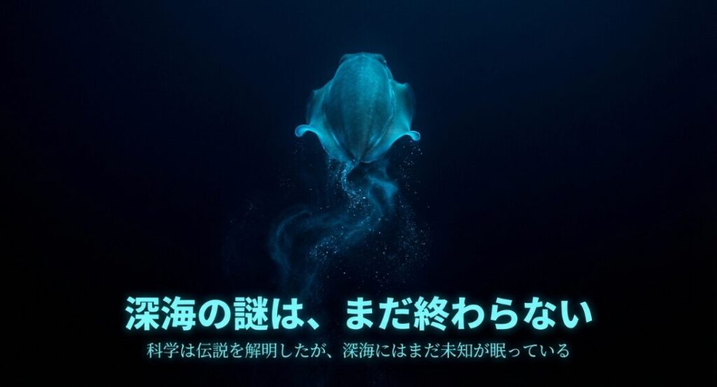 ダイオウイカがなぜ大きいか最大サイズや卵のまとめ