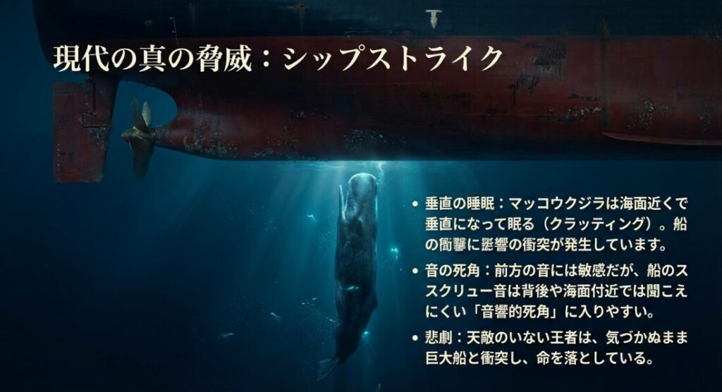 不幸な衝突事故（シップストライク）