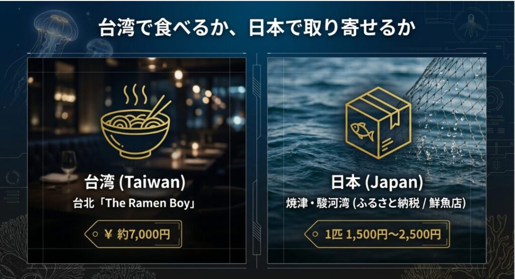 台北のラーメン店が火をつけた未知なる深海食への好奇心