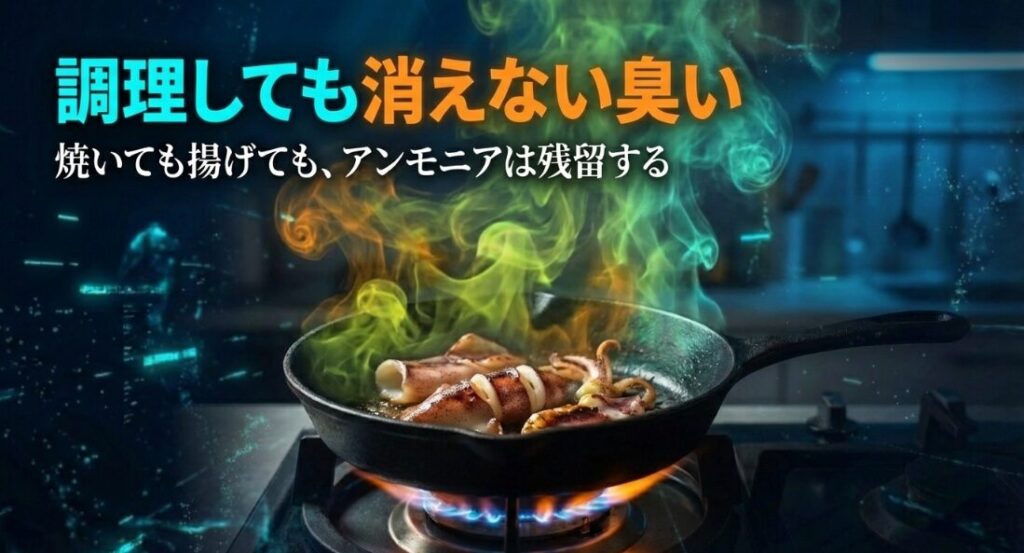 喉に残る不快なえぐみ