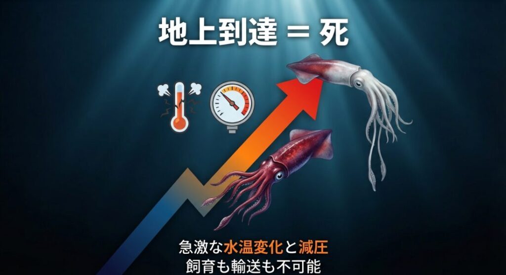 島根や福井の定置網で混獲される生きてる個体の実態