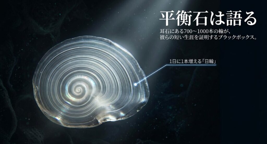 平衡石の分析で寿命が何年生きるかの証拠