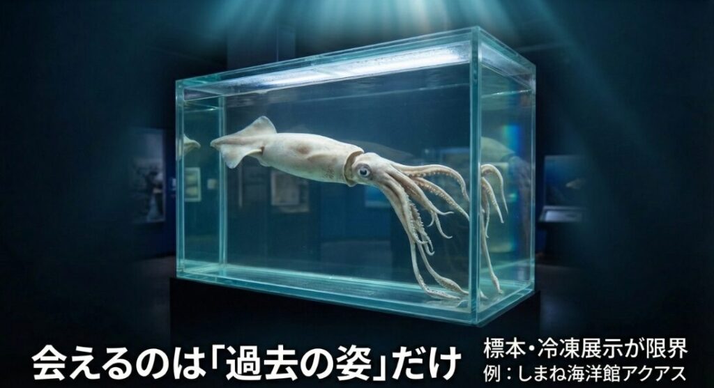 氷漬け展示を行う水族館など国内における最新の事例