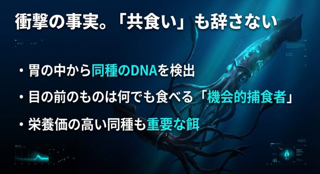衝撃の事実である共食いや同種を食べる実態