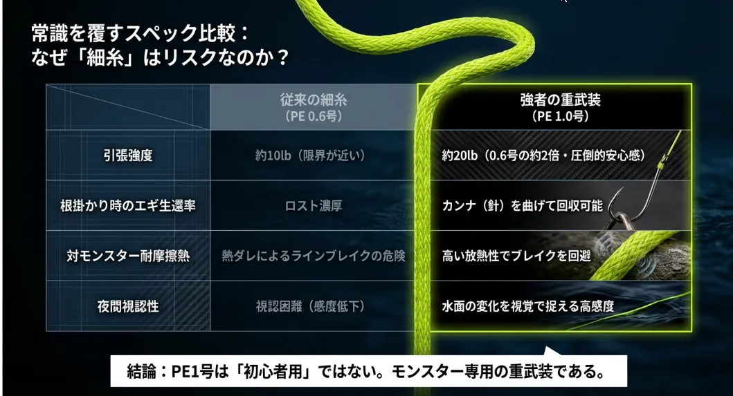 1号ラインは「攻め」の武器！モンスターを獲る最強の選択