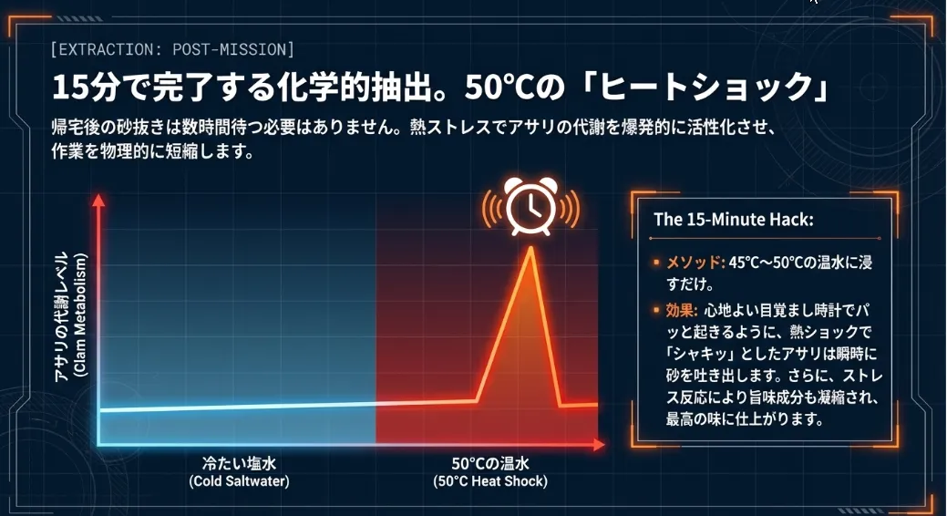 ヒートショックで代謝活性化!時短で最高の味を楽しむ