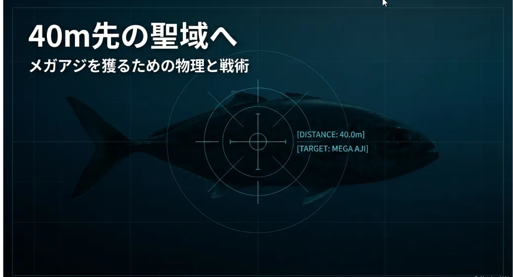 40m先の感度を可視化！