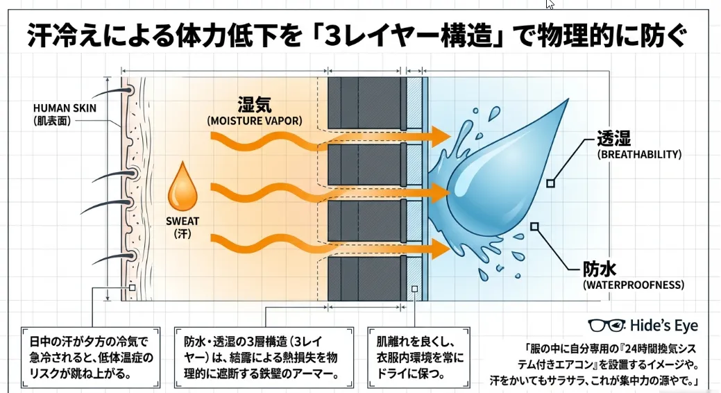 4月の釣りは「3レイヤー」と「UV対策」で体力を温存する