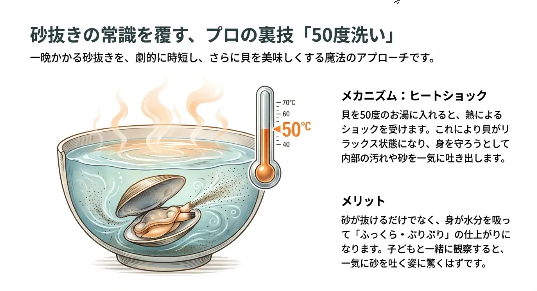 「砂を吐かない貝」も攻略可能！シオフキガイを美味しく食す術