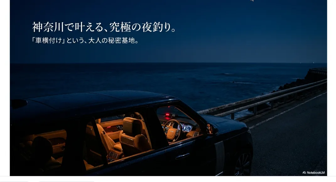 【神奈川】車横付けで夜釣り