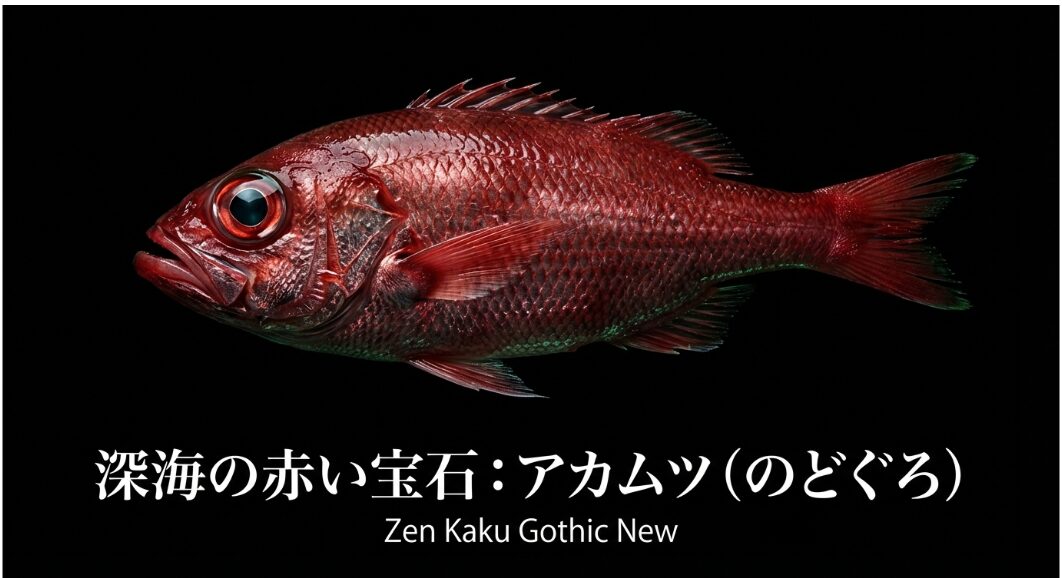 のどぐろの寄生虫と喉が黒い理由