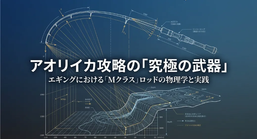 エギングロッドの硬さ