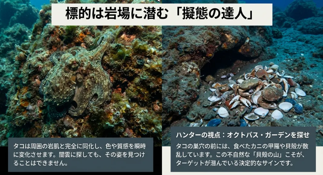 タコは「擬態の天才」