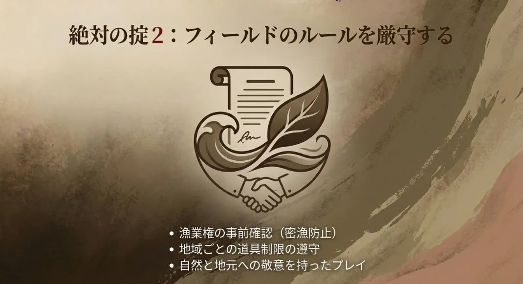 ルールと自然への敬意を忘れずに！