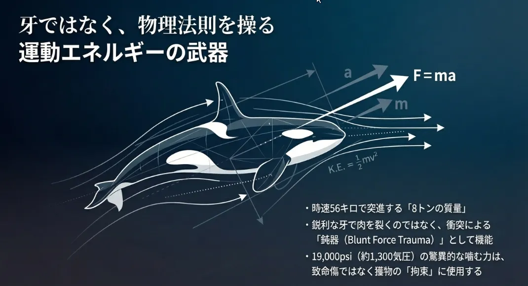 一点にエネルギーを集中させる「物理的な理屈」