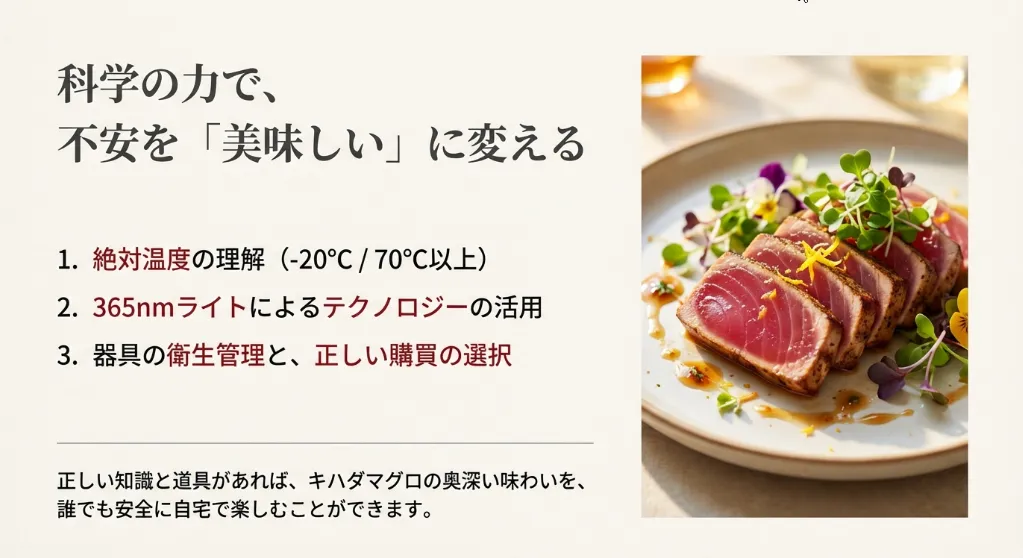 不安を知識に変えてキハダを味わおう