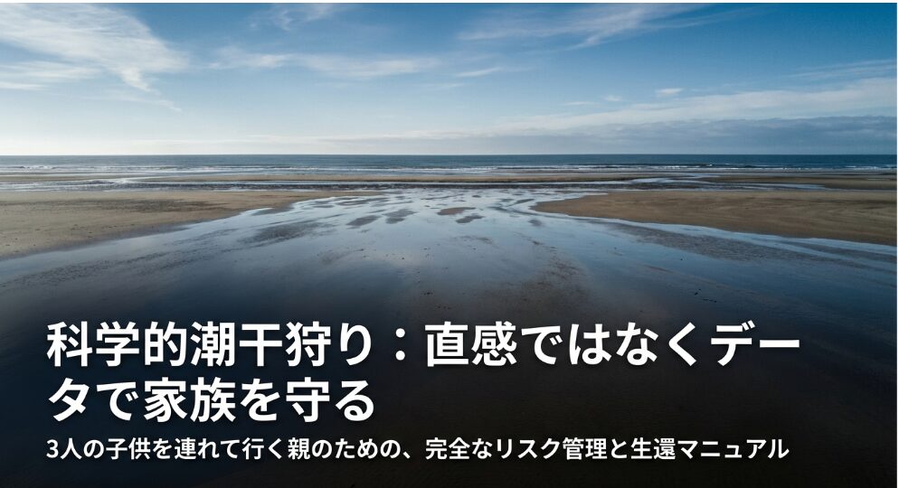 中潮の潮干狩りは危険？