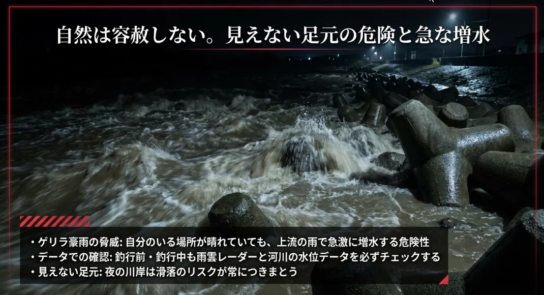 増水リスクを科学的に管理！上流の天候を把握する重要性