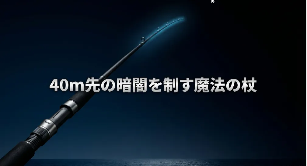 尺アジを獲るアジングフロートロッド