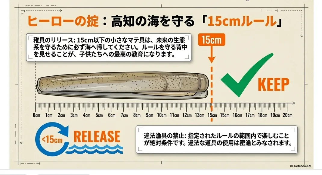 幅15cmの境界線！漁業権と道具制限を正しく知って楽しむ