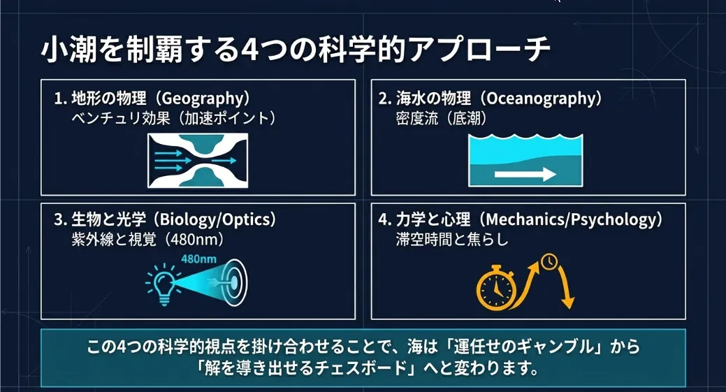廊下の角と同じ！地形が作る「加速ポイント」を探せ