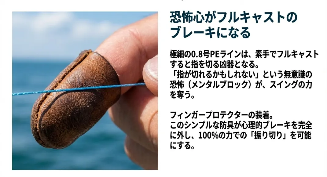 指への痛みを消してフルスイングする心理的リミッターの解除