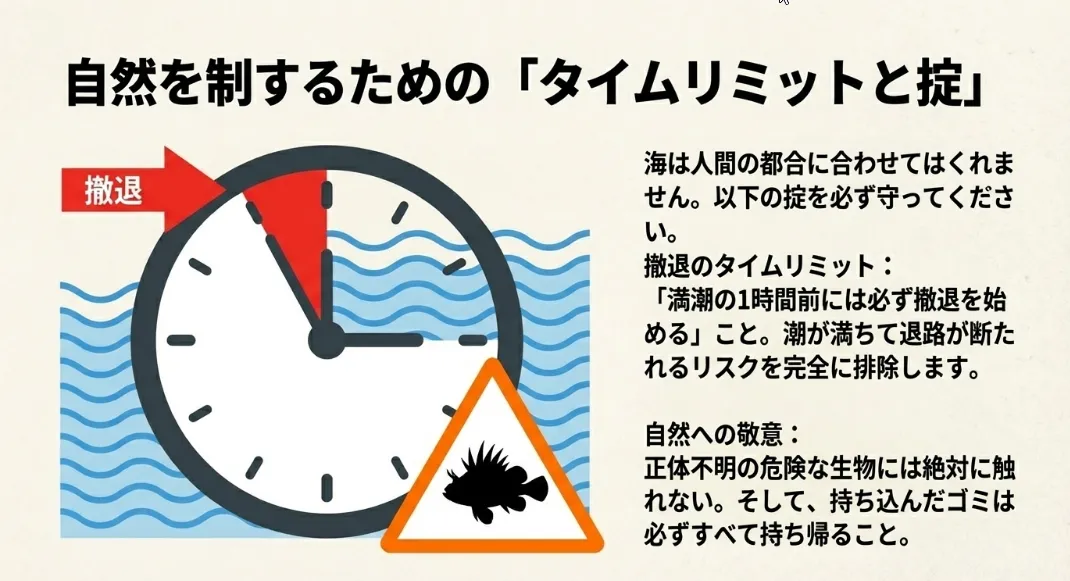 楽しさを継続させるスパイス！最低限守るべき磯のマナーと安全