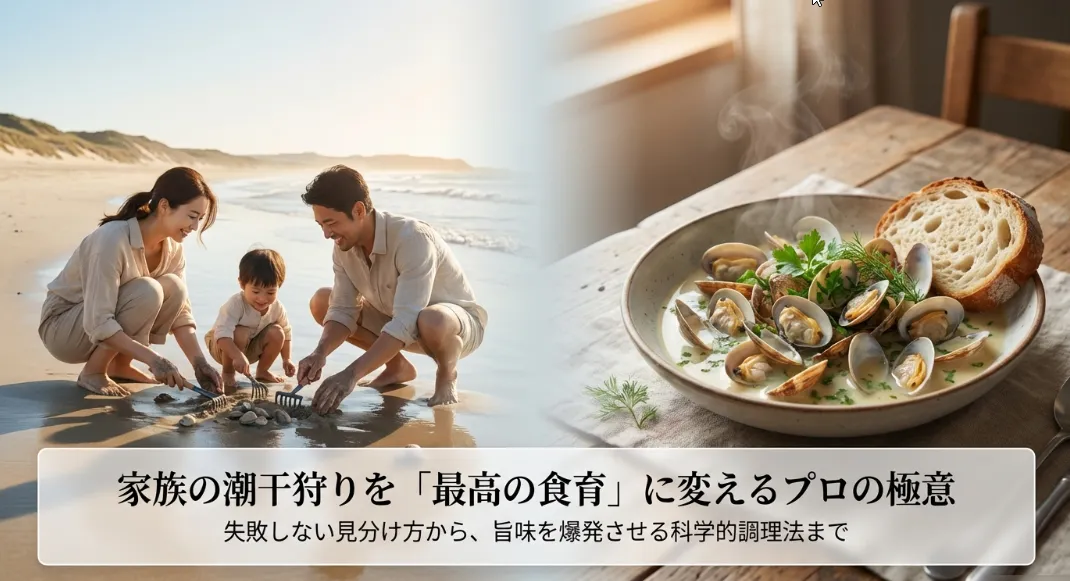 潮干狩り「食べられない貝」