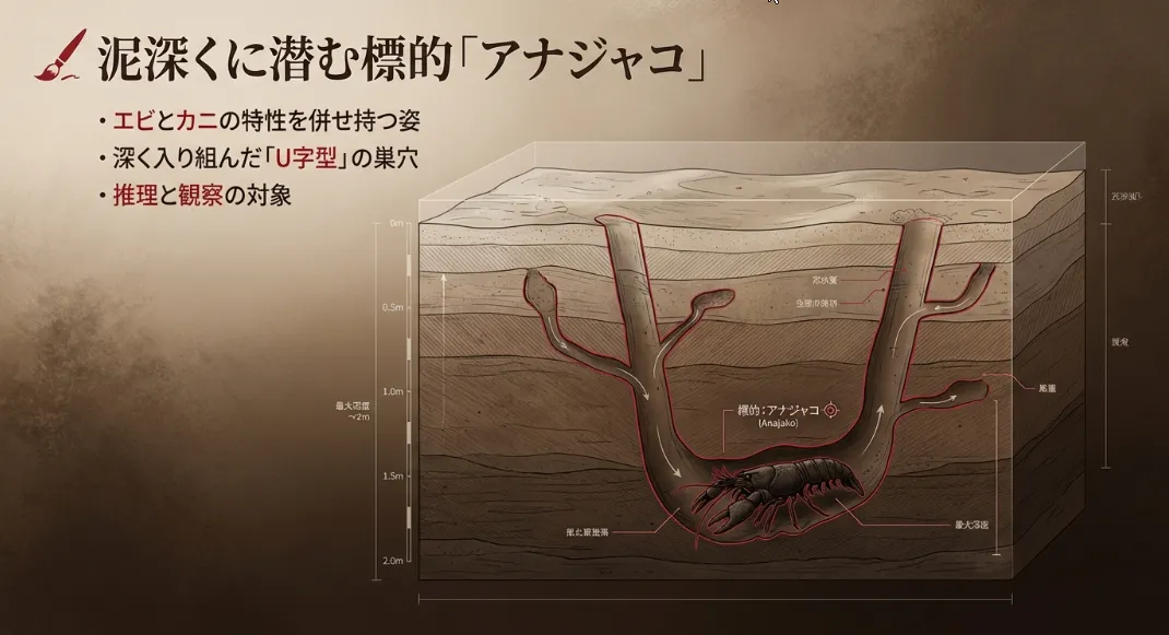 潮干狩りのエビ獲りは「生きている穴」を見つけた瞬間勝負が決まる
