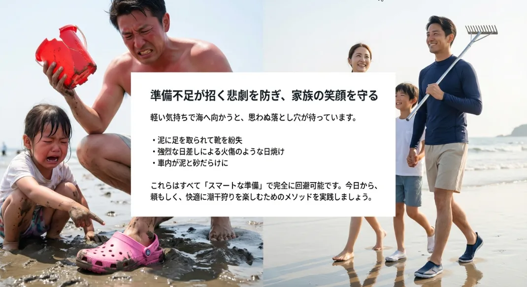 潮干狩りは機能で選べ！失敗しない最強装備の結論