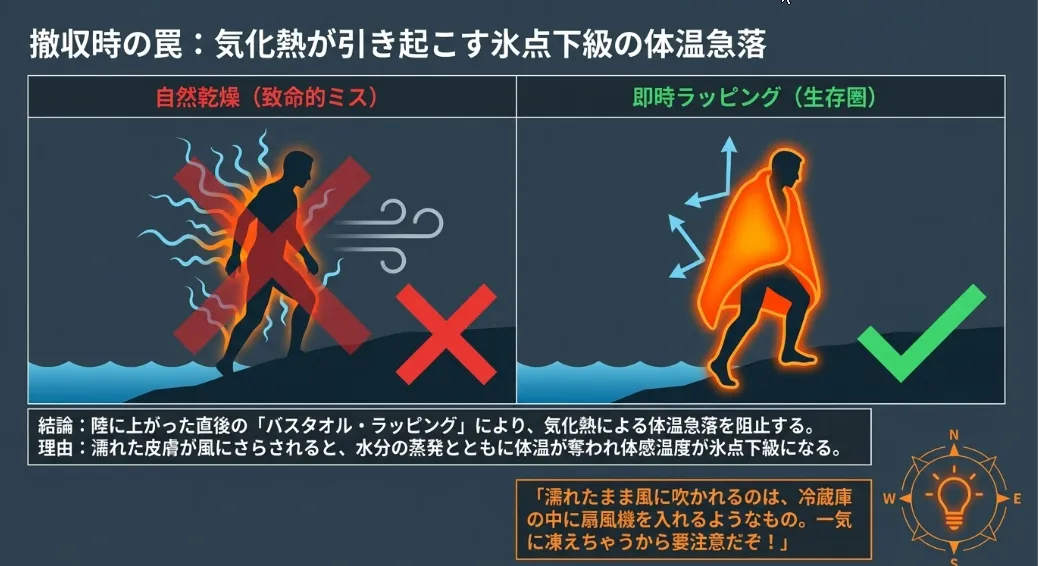現場で即復活！体温を瞬時に呼び戻すプロの「動的回復術」