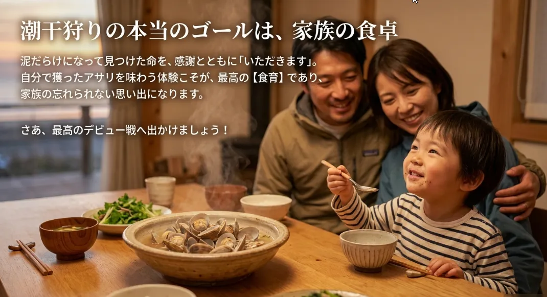 自然の恵みに感謝して完食！