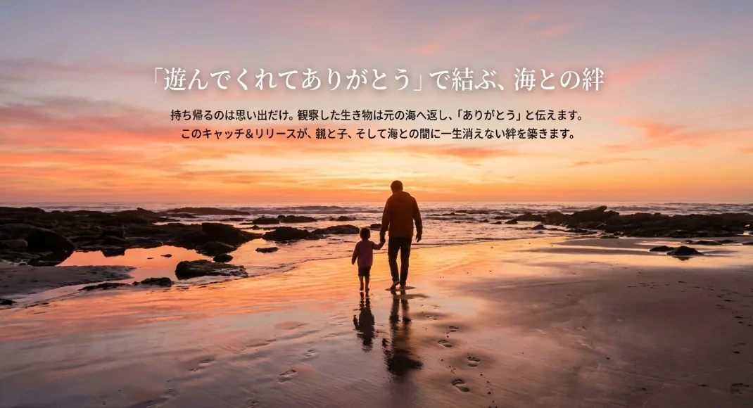 自然科学への扉を開く！磯遊びで得られる一生モノのレジリエンス