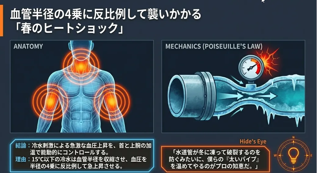 血管を守り楽しさを最大化！寒さをハックする生理学的対策