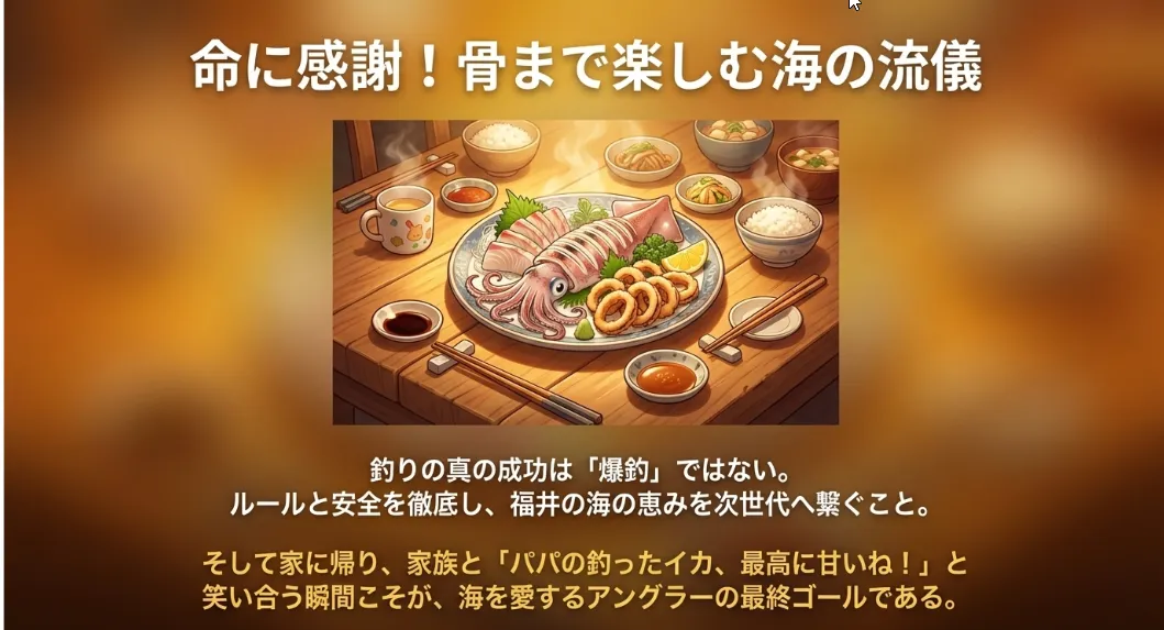 違いを知る者が海を制す！納得の一杯を求めて次の一投へ