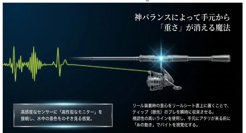 重心バランスの魔法！手元から重さが消える「神バランス」の作り方