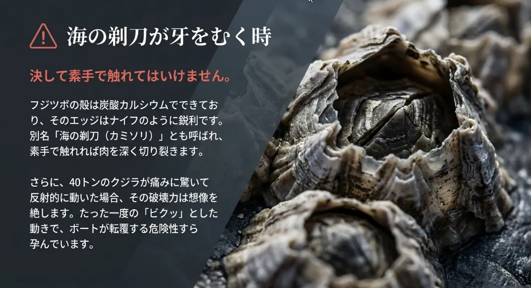 鋭利な殻に注意！安全に「お掃除」を助けるための作法