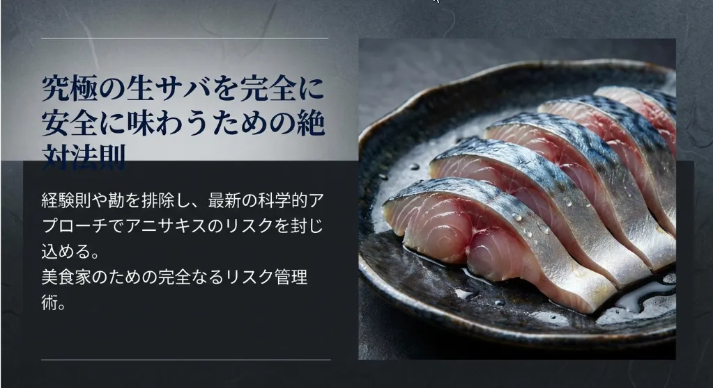 首折れサバはなぜ安全