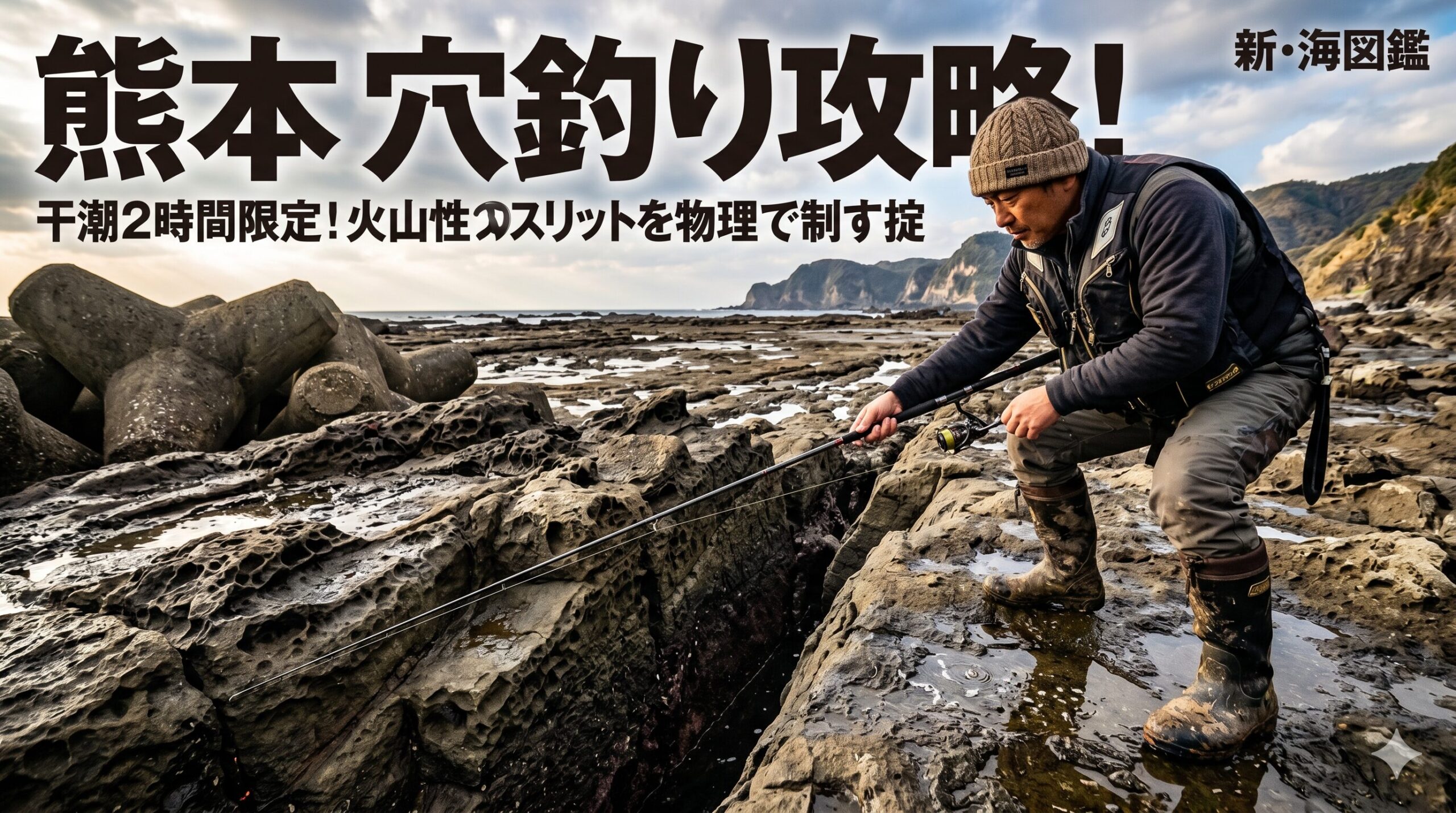 熊本の穴釣り攻略！6mの潮位差と天草スリットを物理で制す掟 | 新・海図鑑