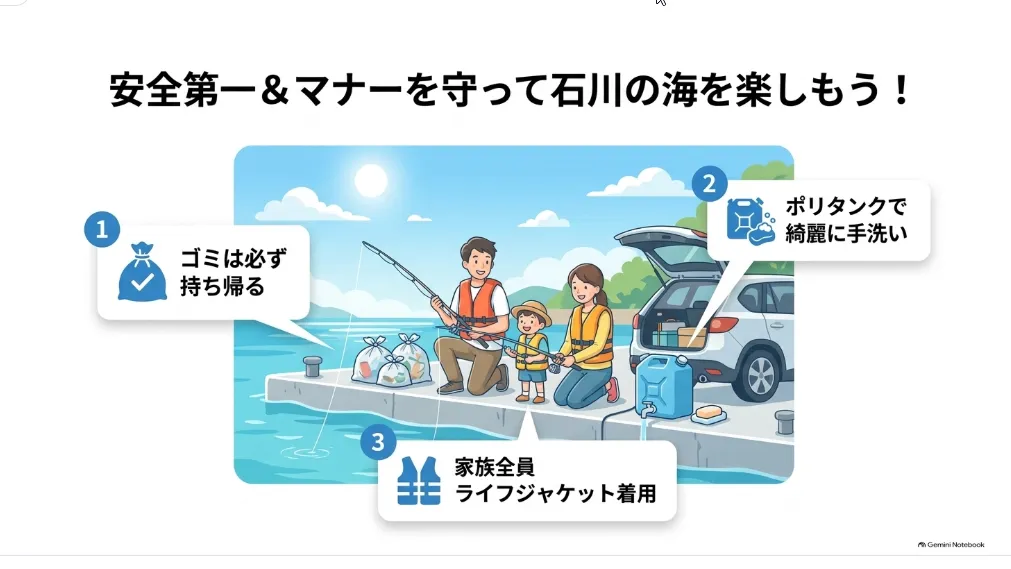 石川県の子連れファミリー釣りまとめ